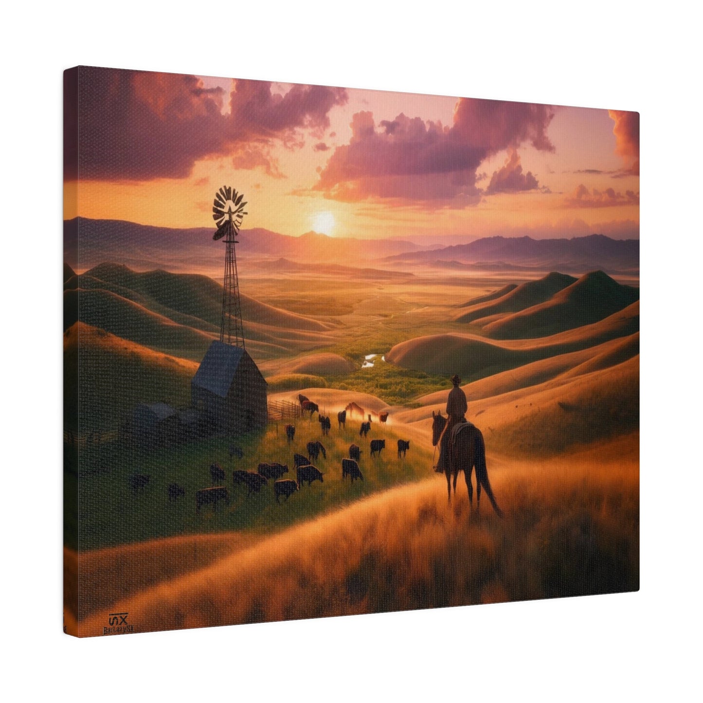 Coming in for the night - Canvas, Posters & Digital Downloads