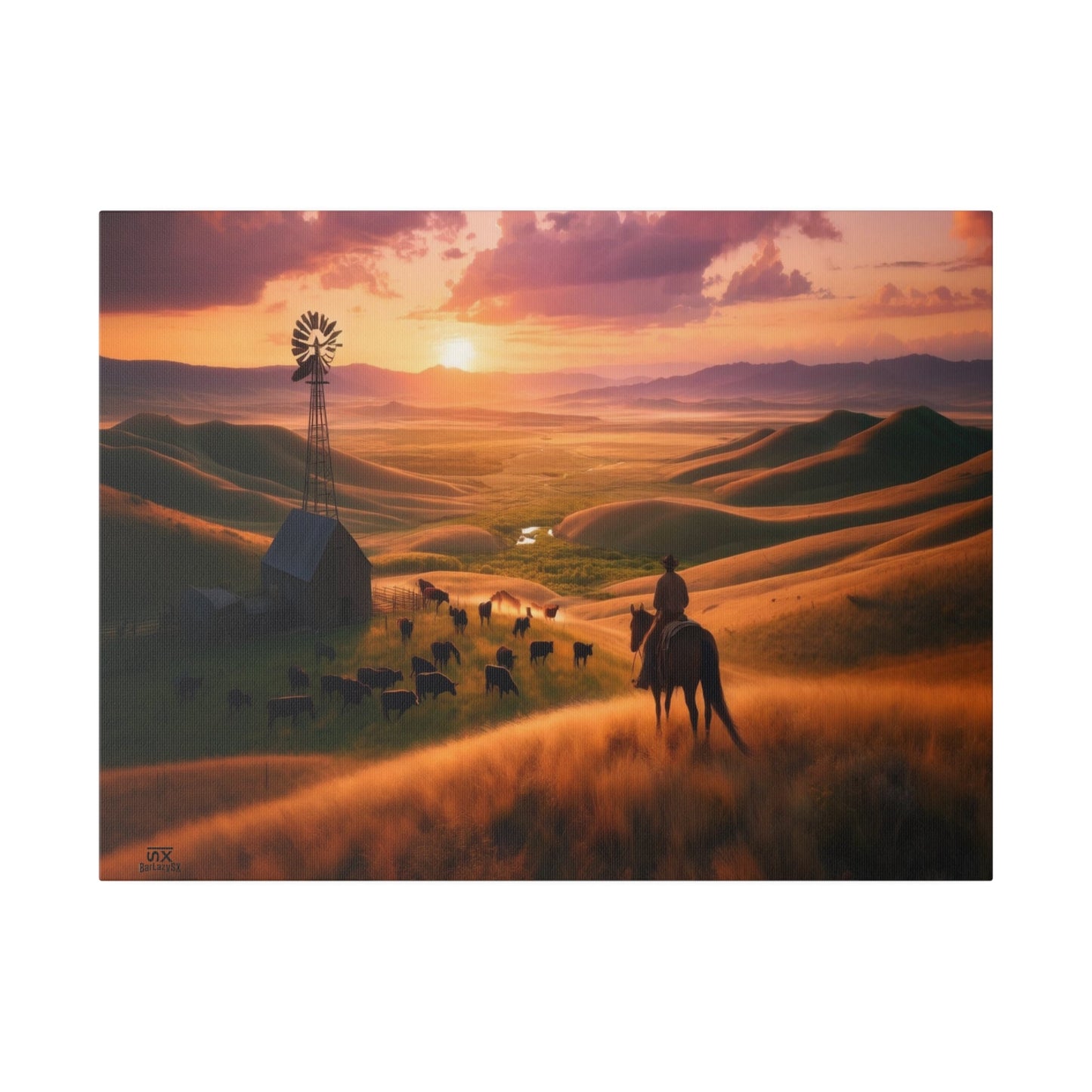 Coming in for the night - Canvas, Posters & Digital Downloads